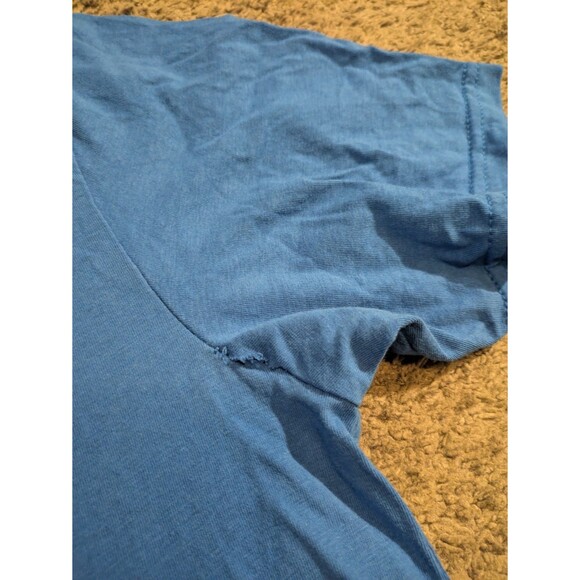 Club Atletico Boca Junors CABJ Bue Short Sleeve T-Shirt Men's Large - Picture 4 of 7